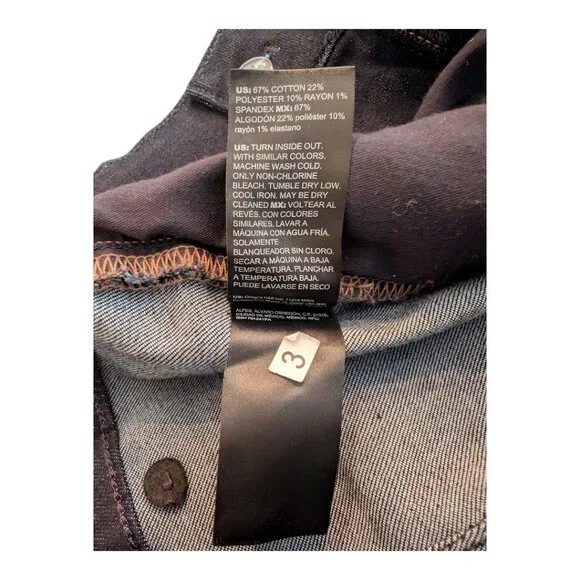 White House Black Market | High-Rise Mariner Wide-Leg Dark Wash Jeans | 10 - Picture 11 of 16